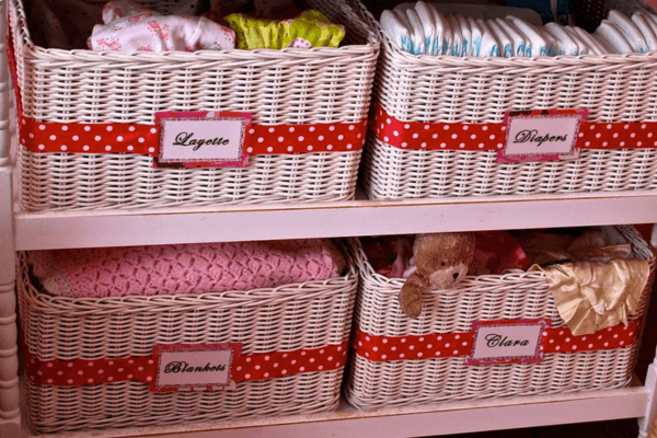 Label and organize clothes